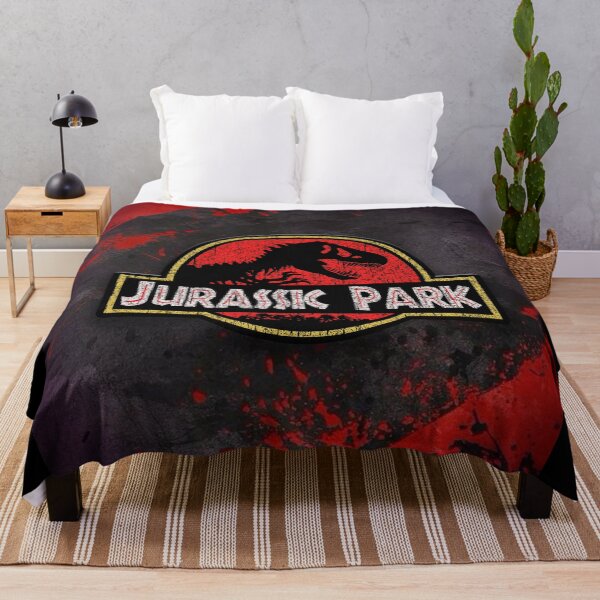 Item preview, jurassic dinosaurs danger red pattern rex designed and sold by Blck-Acid-Devil.