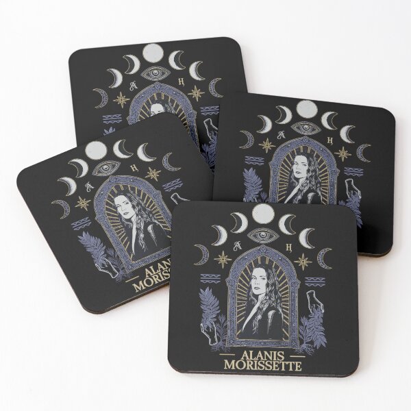 Item preview, Alanis Morissette Celestial Arch Moon Phase Graphic designed and sold by Evaevonechi.