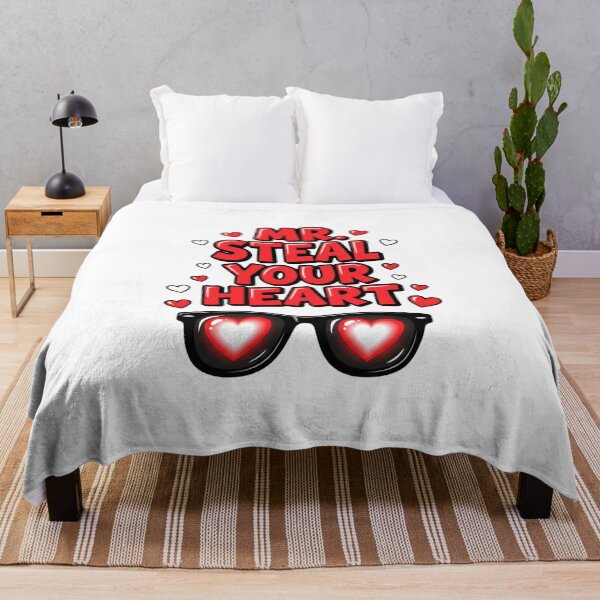 Item preview, Mr Steal Your Heart Valentine Funny Boys Kids Mens Humor Son Toddler Cute Valentines Day Ladies Man Heart Breaker Cool Gift designed and sold by GeniePixel.