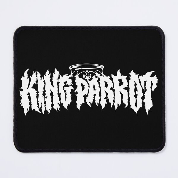 Item preview, King Parrot Grindcore Merch | Savage Extreme Metal Chaos Design designed and sold by SkullsAndShirts.