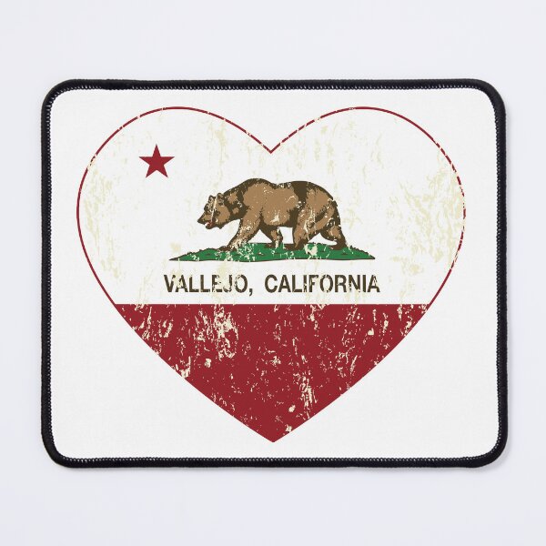 Item preview, Vallejo California Love Heart Distressed designed and sold by NorCal.