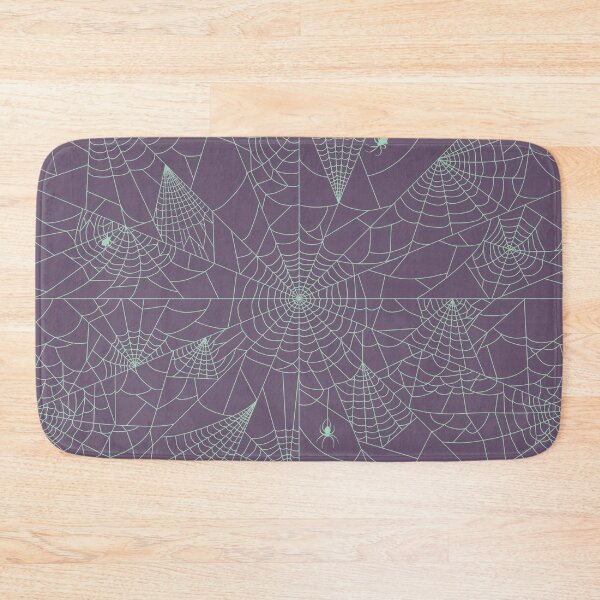 Item preview, Spider Webs - Pastel Goth Orchid and Absinth designed and sold by Shanna Lenè Hattaway.