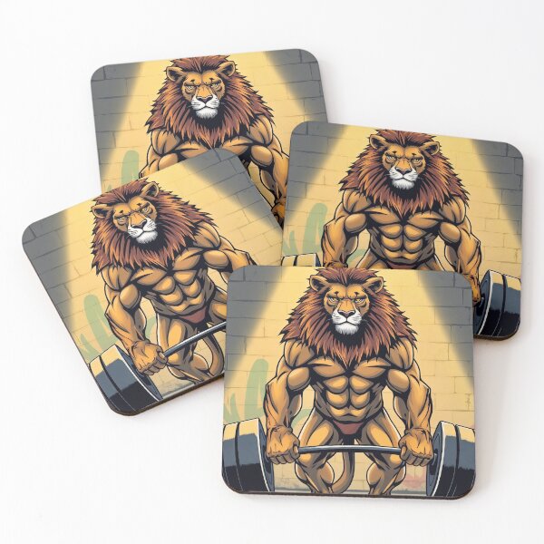 Item preview, Muscle Lion Deadlift Shirt Heavy Weight Lifting Lion Graphic Tee Strength Training Beast Mode Bodybuilding Workout Apparel designed and sold by MillionaireGenZ ⭐⭐⭐⭐⭐ (5.0).