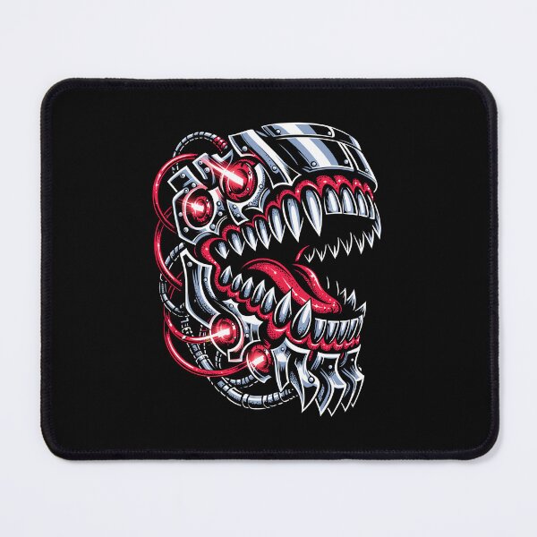 Item preview, Cyborg Metal Teeth Grin Sci-Fi designed and sold by SignumShop.