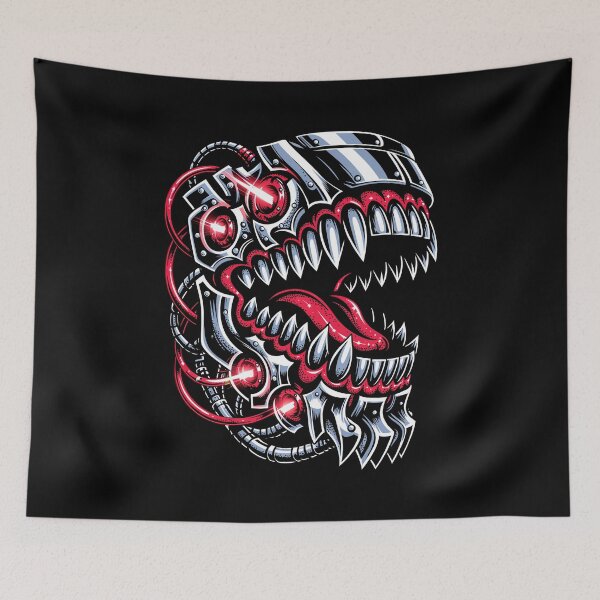 Item preview, Cyborg Metal Teeth Grin Sci-Fi designed and sold by SignumShop.