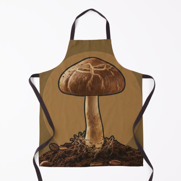 Item preview, Coffee Sprout Mushroom designed and sold by MBBialyPiksel.