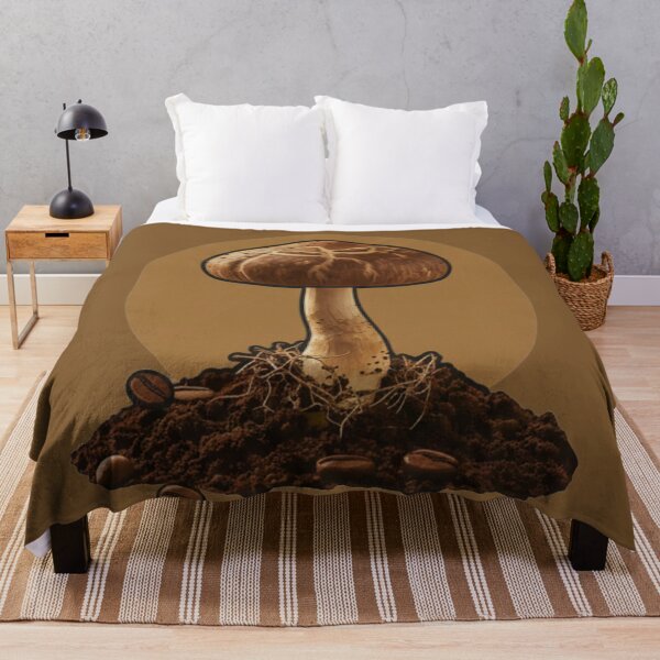 Item preview, Coffee Sprout Mushroom designed and sold by MBBialyPiksel.