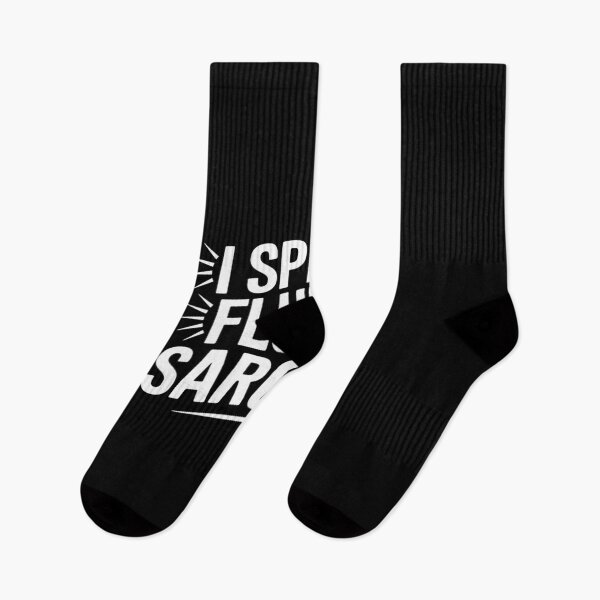 Item preview, I Speak Fluent Sarcasm Joke Sarcastic Ironic Humor designed and sold by MarkLeedsArt.