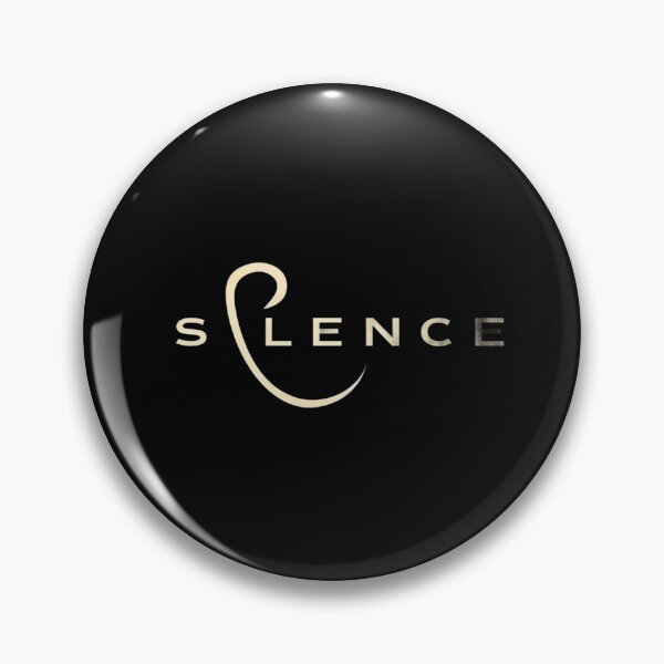 Item preview, Minimalist SILENCE Typography with Ear Icon – Bold Black Design for Deep Thinkers & Introverts designed and sold by Bright Nest Studio.
