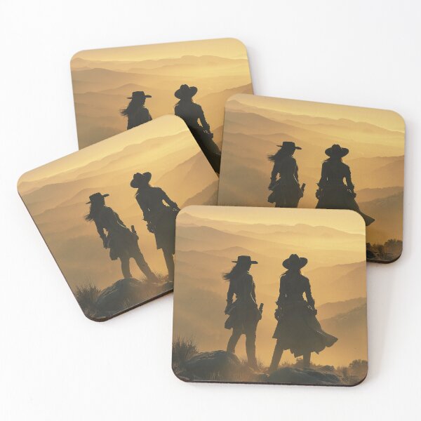 Item preview, Sunset Riders of Whispering Peaks designed and sold by Venon28.