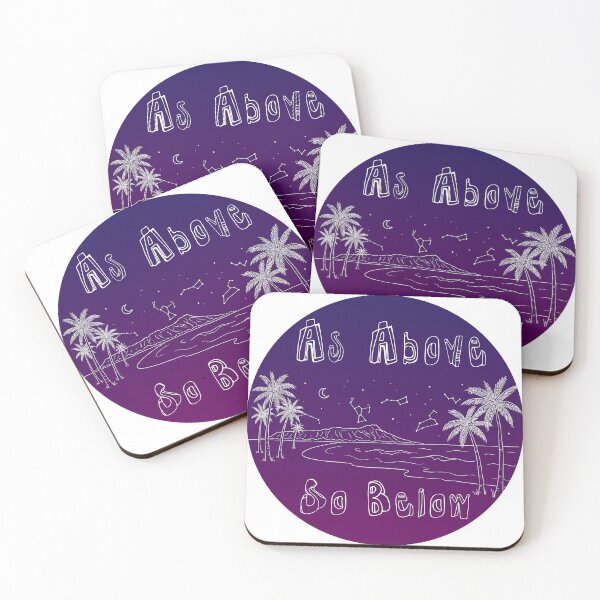 Item preview, As Above So Below – Cosmic Beach Constellation Line Art designed and sold by thirdeyesupplyco.