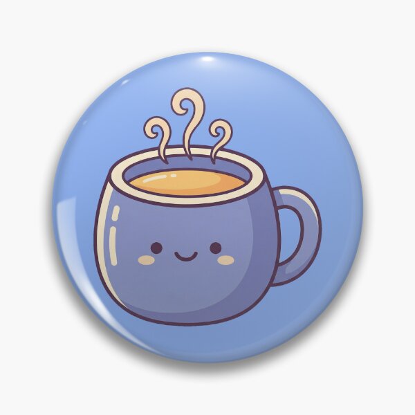 Artikelvorschau, Kawaii Happy Smiling Blue Nighttime Mug entworfen und verkauft von Indraokta22.