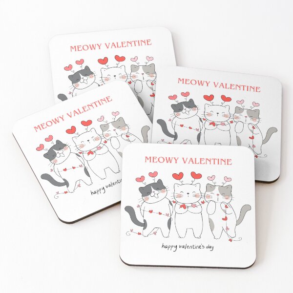 Item preview, Meowy Valentine, Happy Valentine’s Day. designed and sold by Dinasshop.