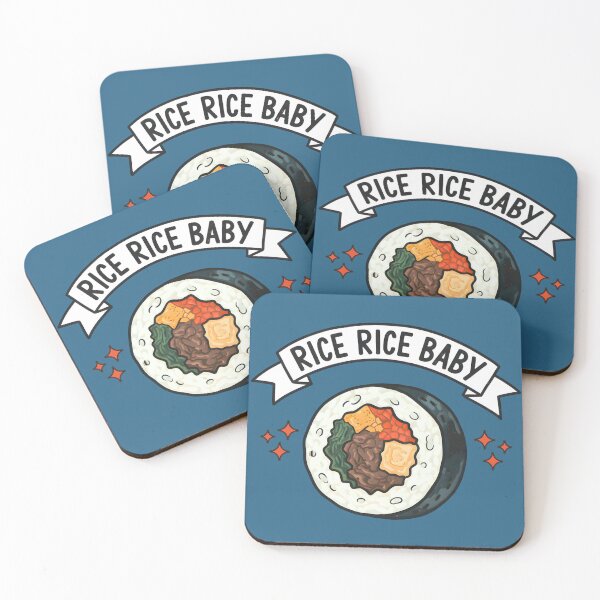 Item preview, Rice Rice Baby Korean Food Kimbap Lover  designed and sold by HowToCanadian.
