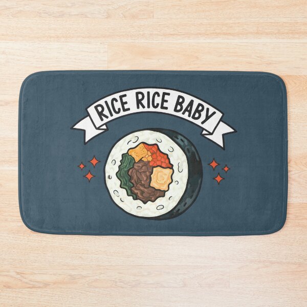Item preview, Rice Rice Baby Korean Food Kimbap Lover  designed and sold by HowToCanadian.