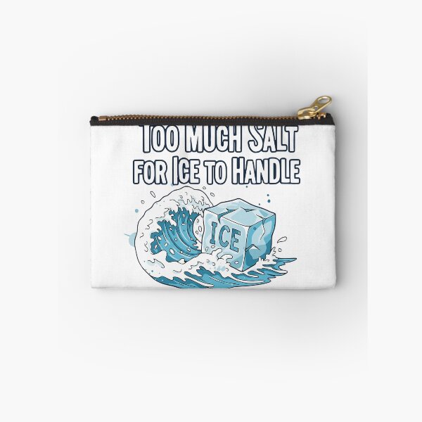 Item preview, Too Much Salt For Ice To Handle | ICE OUT Anti-Ice Protest | Ice Cube designed and sold by RR-Arts.