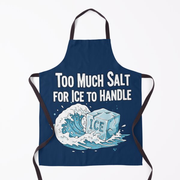 Item preview, Too Much Salt For Ice To Handle | ICE OUT Anti-Ice Protest | Ice Cube designed and sold by RR-Arts.
