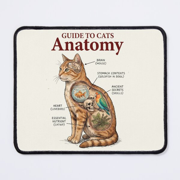 Item preview, Cat Anatomy designed and sold by TheSamuraiCat.