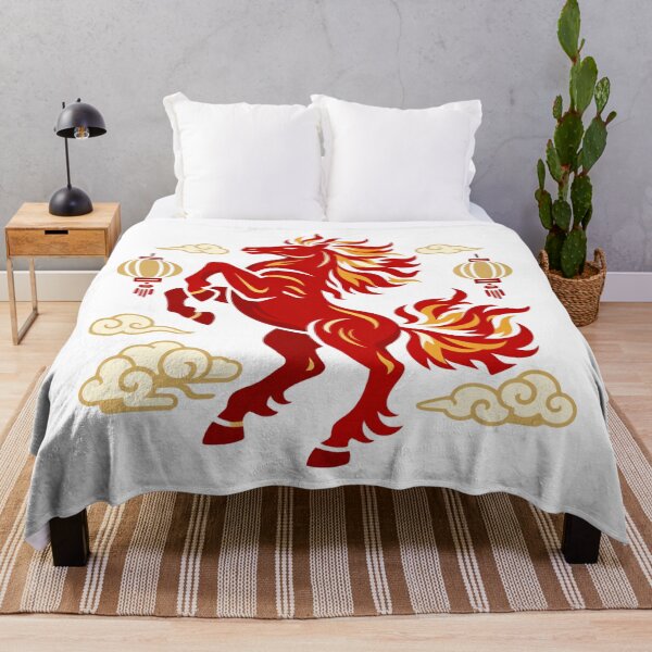 Item preview, Rearing Fire Horse Lantern Festival designed and sold by Vendeloc.