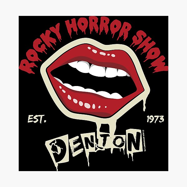 Item preview, Rocky Horror Show Denton Est.1973 Light Print designed and sold by All-And-Every.