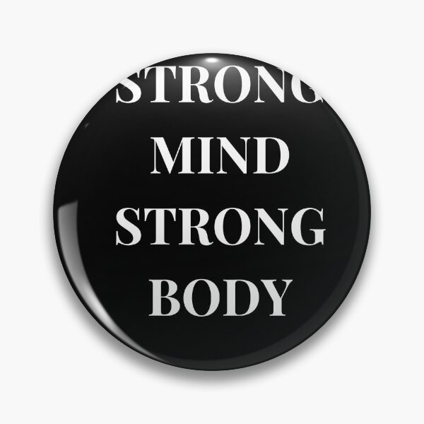 Item preview, Strong Mind Strong Body Motivation designed and sold by Iron Mind.