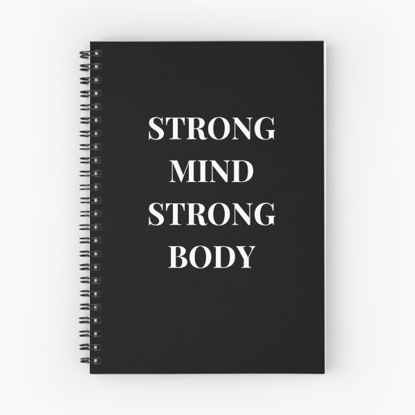 Item preview, Strong Mind Strong Body Motivation designed and sold by Iron Mind.