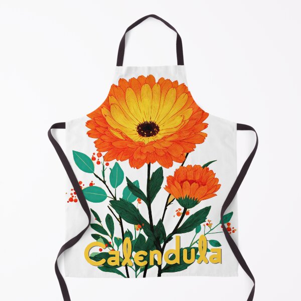 Item preview, Calendula – Golden Bloom Botanical Art designed and sold by ForeverPrintsOK.