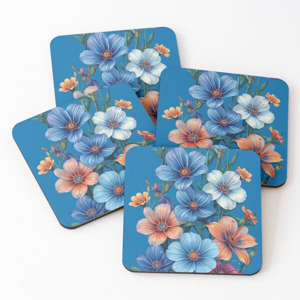 Artikelvorschau, Blumendesign für Handyhüllen, Kissen, Bettdecken, Acrylblöcke, Postkarten entworfen und verkauft von Goca Shop.
