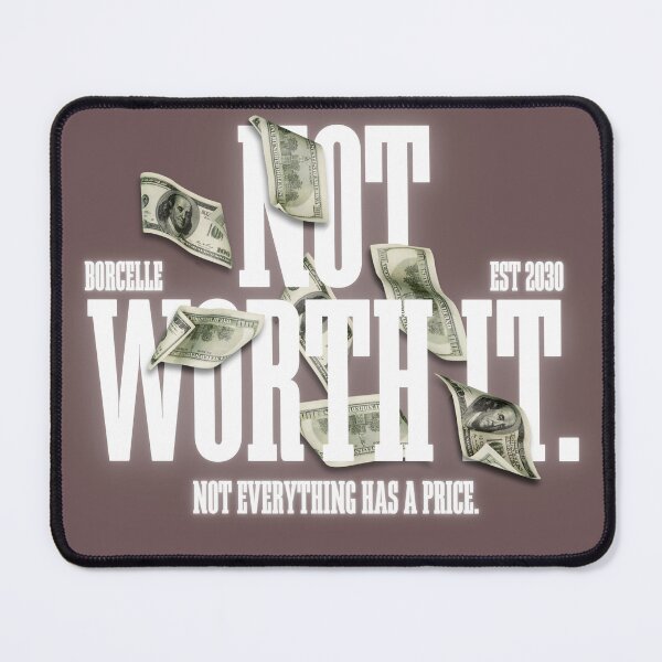 Item preview, Worth It | Hustle Money Aesthetic Art designed and sold by RAWDRIFT.