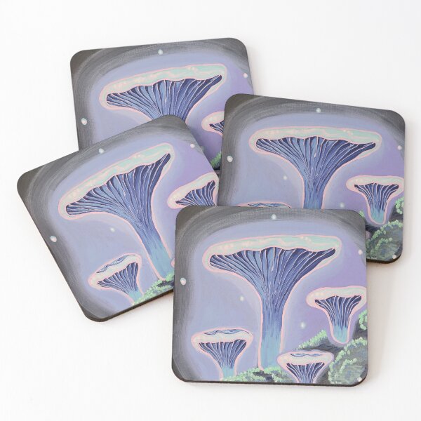 Item preview, Neon Chanterelles  designed and sold by Cottage&CovenArt.