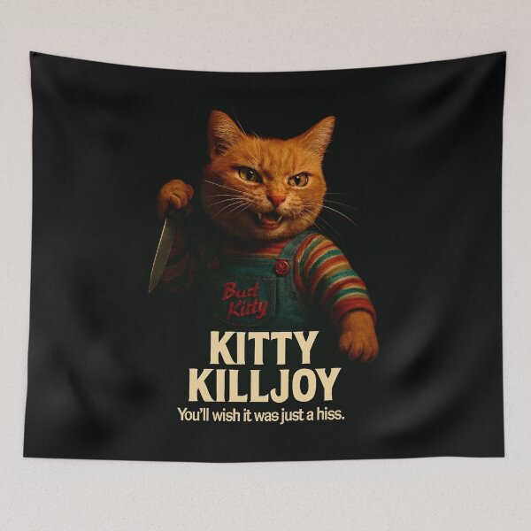 Item preview, Kitty Killjoy designed and sold by Cats and Other Things.