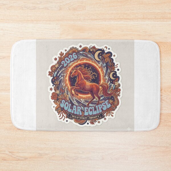 Item preview, 2026 Solar Eclipse Year of the Fire Horse Celestial Zodiac designed and sold by fatimaadraws.