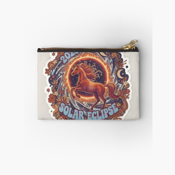 Item preview, 2026 Solar Eclipse Year of the Fire Horse Celestial Zodiac designed and sold by fatimaadraws.