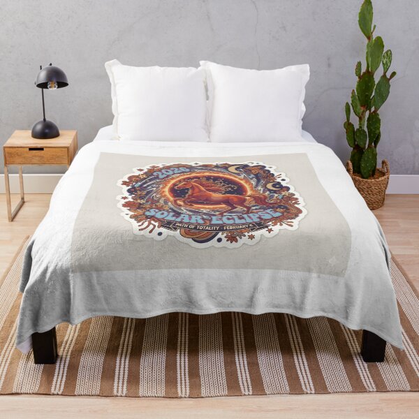 Item preview, 2026 Solar Eclipse Year of the Fire Horse Celestial Zodiac designed and sold by fatimaadraws.