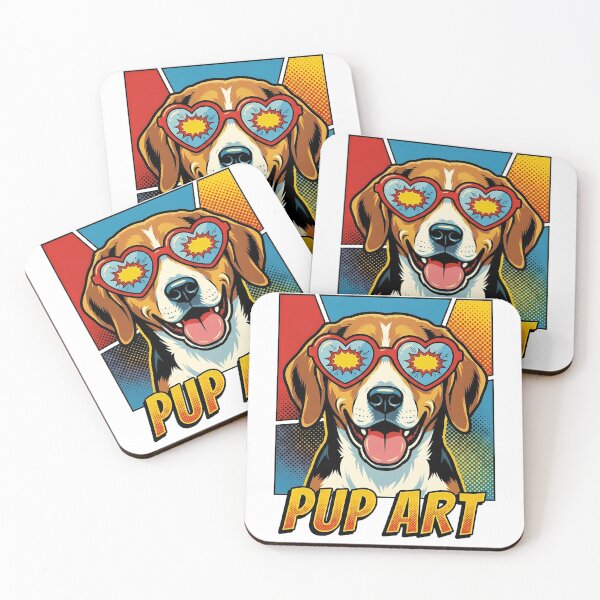 Item preview, Pop Art Harrier Retro Dog designed and sold by k3rstman1.