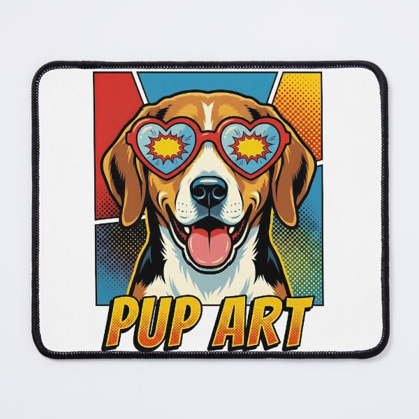 Item preview, Pop Art Harrier Retro Dog designed and sold by k3rstman1.