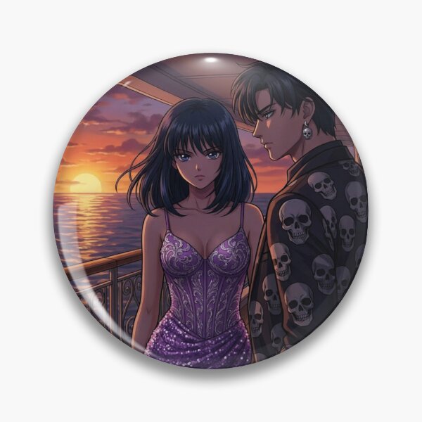 Item preview, Hotaru and Death on a cruise designed and sold by Solace Sparkles.