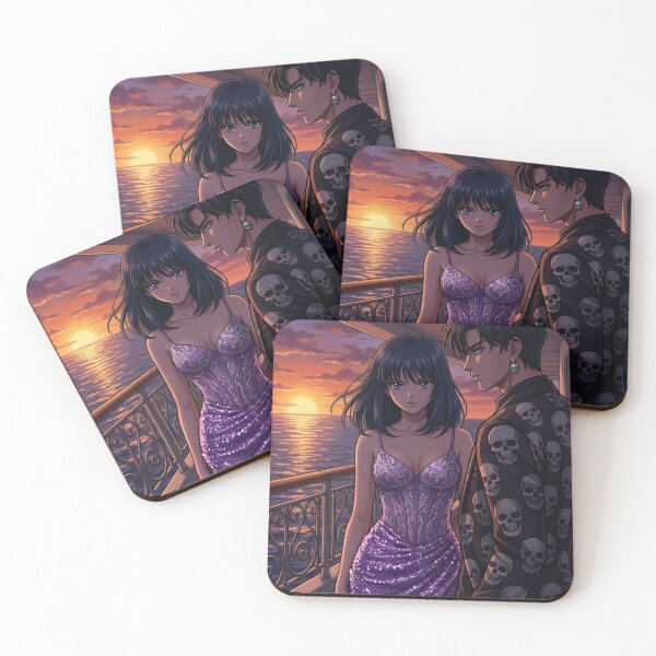 Item preview, Hotaru and Death on a cruise designed and sold by Solace Sparkles.
