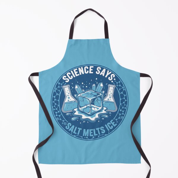 Item preview, Science Says: Salt Melts Ice | ICE OUT Anti-Ice Protest | Ice Cube designed and sold by RR-Arts.