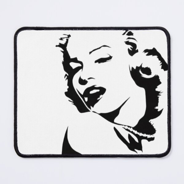 Item preview, Marylin Monroe pop art black and White designed and sold by MD93K2.