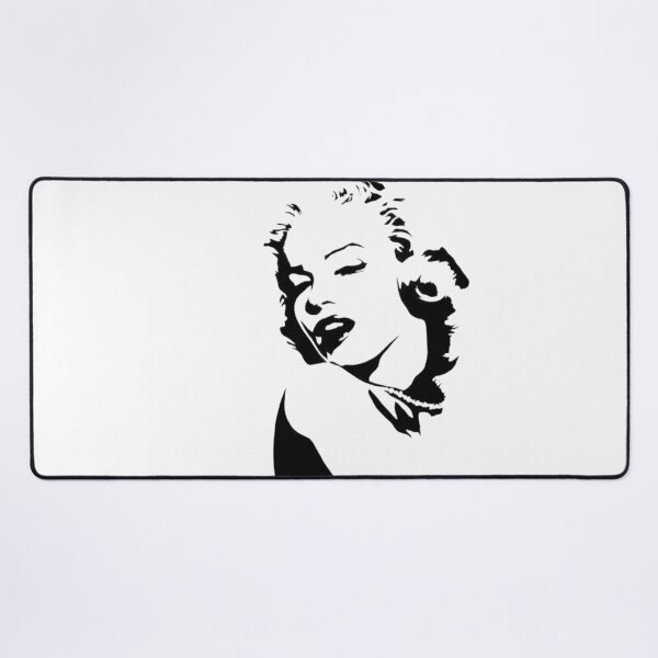 Item preview, Marylin Monroe pop art black and White designed and sold by MD93K2.