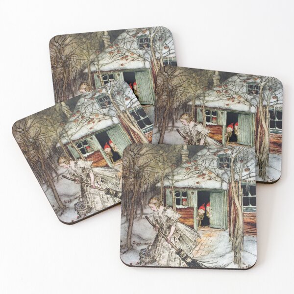 Item preview, The Three Little Men From The Wood - Arthur Rackham designed and sold by forgottenbeauty.