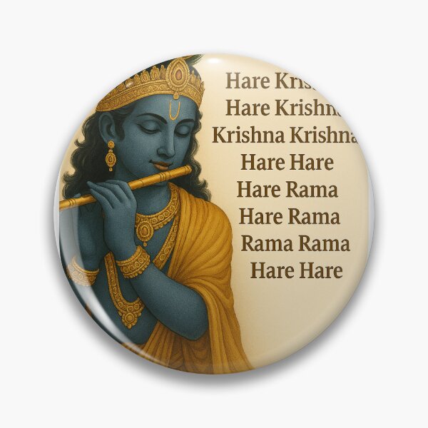 Item preview, ✨ HARE KRISHNA HARE RAMA — MAHA MANTRA PRINTABLE ✨ designed and sold by SanatanStudio.