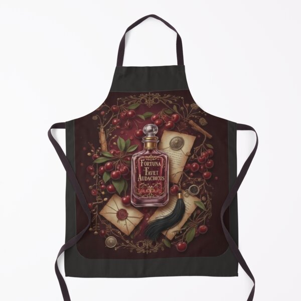 Item preview, Fortuna Favet Audacibus | Dark Cherry Old Money Aesthetic designed and sold by Appolishop.