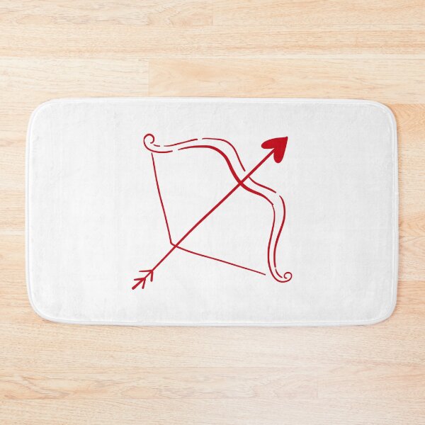 Item preview, Cupid’s Arrow - Minimal Valentine Bow and Arrow designed and sold by Hydravisions.