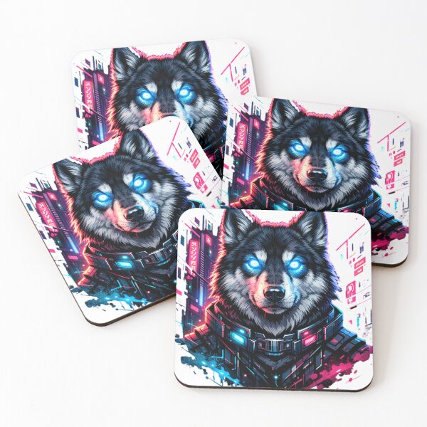 Item preview, Neon Wolf designed and sold by Tiendyelishoopi.
