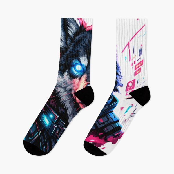 Item preview, Neon Wolf designed and sold by Tiendyelishoopi.