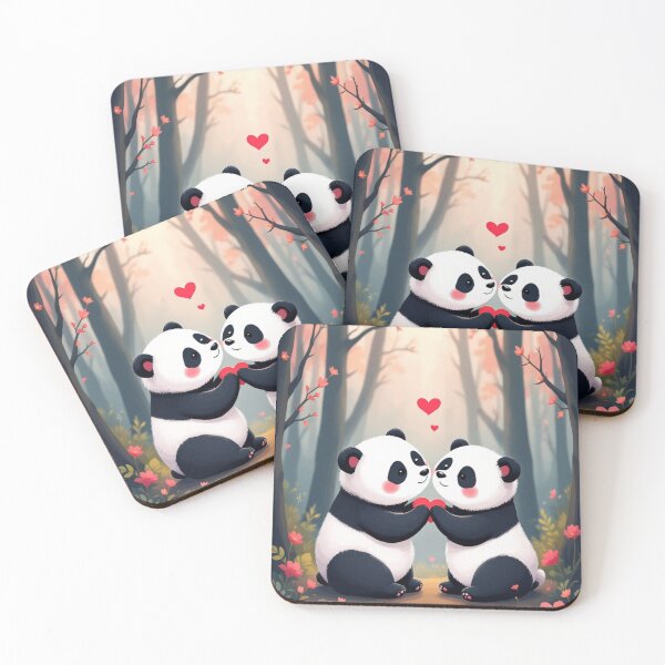 Item preview, Cute Panda Couple Love Shirt Kawaii Animal Romance Graphic Tee Adorable Panda Valentine Gift Design for Couples and Anniversary Presents | Ultra premium HD Design for valentine gift designed and sold by MillionaireGenZ ⭐⭐⭐⭐⭐ (5.0).