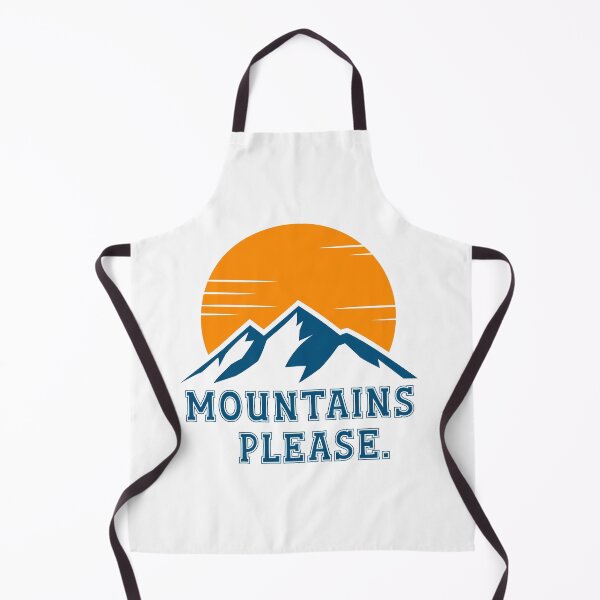 Item preview, Mountains Please. Gift for Mountains Lovers designed and sold by Kondi-Art.