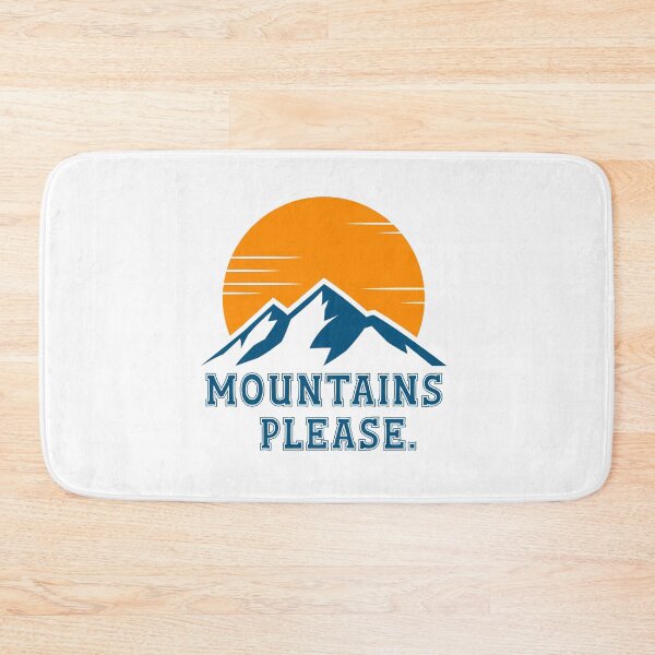 Item preview, Mountains Please. Gift for Mountains Lovers designed and sold by Kondi-Art.